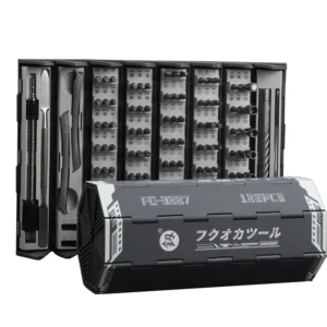 Screwdriver Set 128 in 1 Portable Cylinder Screwdriver DIY Repair Tool