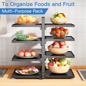 Organization & Storage, Rustproof Pot Lid Organizer (8 Tier, Square)