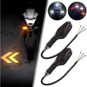 Motorcycle turning projection light