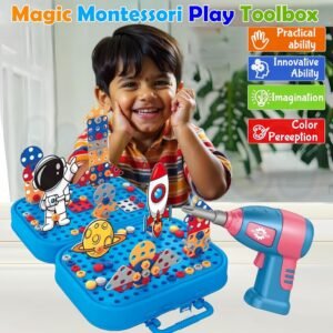 Little Engineer DIY Montessori Tool Box Set